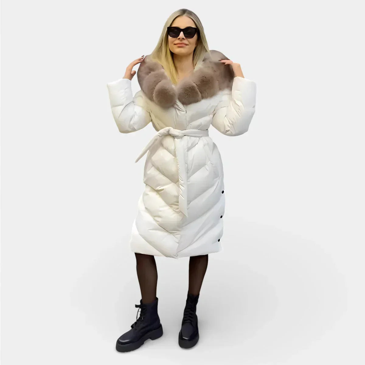 Christina | Abrigo de invierno elegante