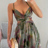 Giselle™ | Encantador vestido maxi con estampado floral