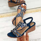 Tamara | Sandalias de cuña de lujo