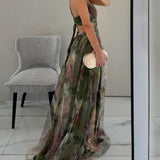 Giselle™ | Encantador vestido maxi con estampado floral