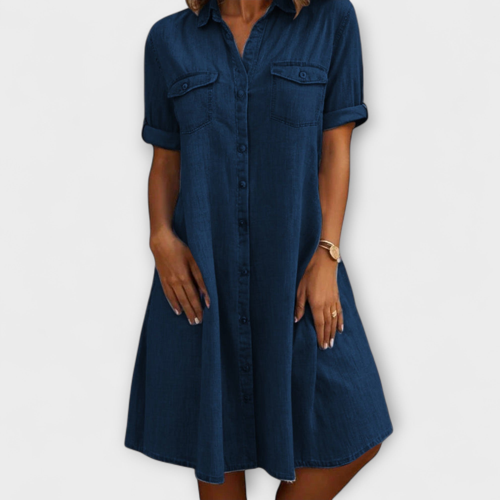 Vestido casual de corte A