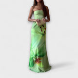 Zephyra - Vestidos maxi elegantes con hombros descubiertos