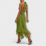 Elodie - vestidos maxi asimétricos elegantes