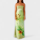 Zephyra - Vestidos maxi elegantes con hombros descubiertos