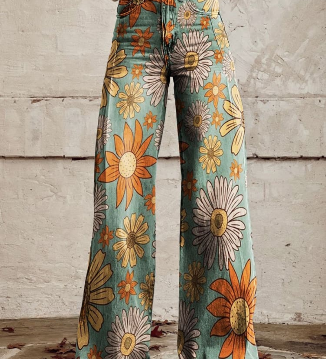 Cirilla™ | Pantalón Palazzo floral