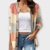 Lottenia - chaqueta de punto a rayas