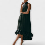 Emilia - Vestido chic con volantes