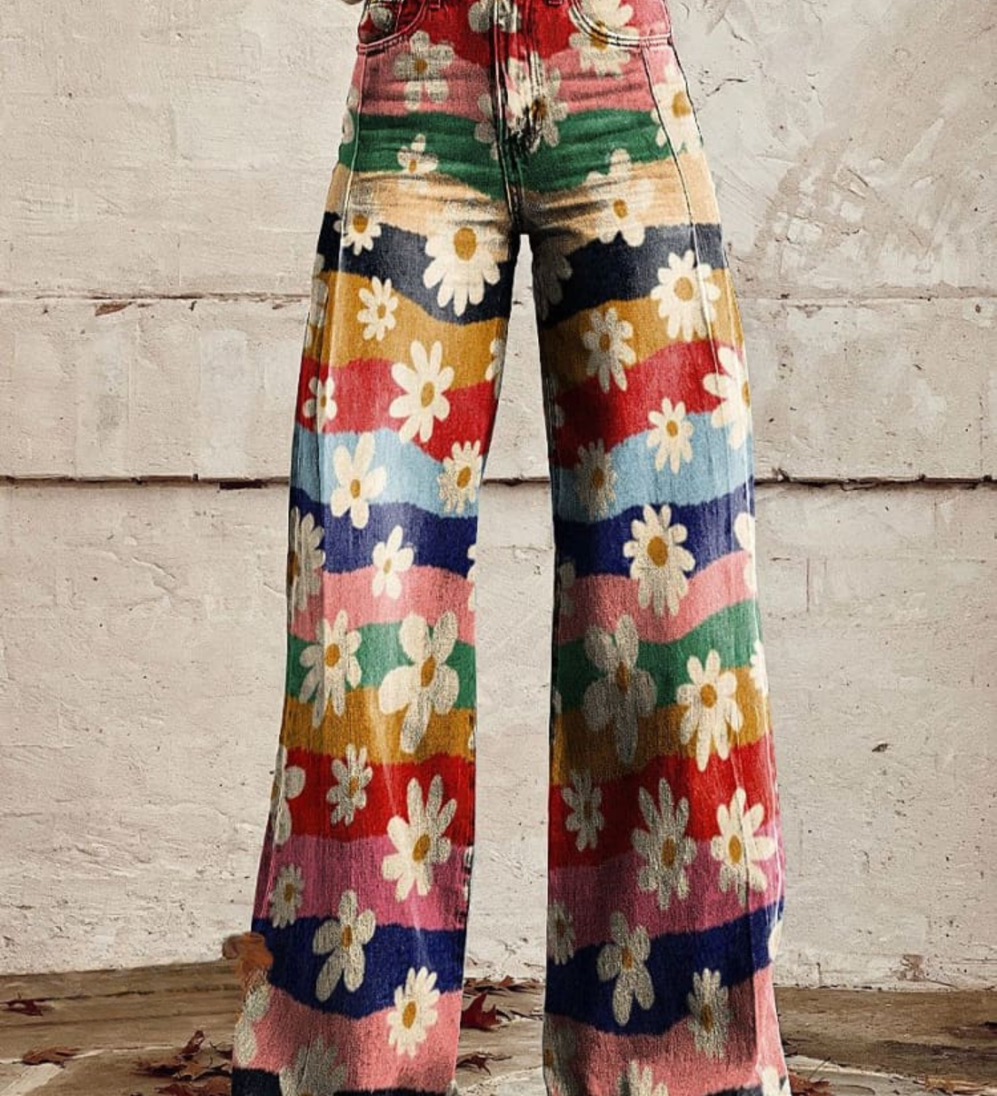Léon™ | Pantalones Florales Elegantes