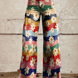Léon™ | Pantalones Florales Elegantes
