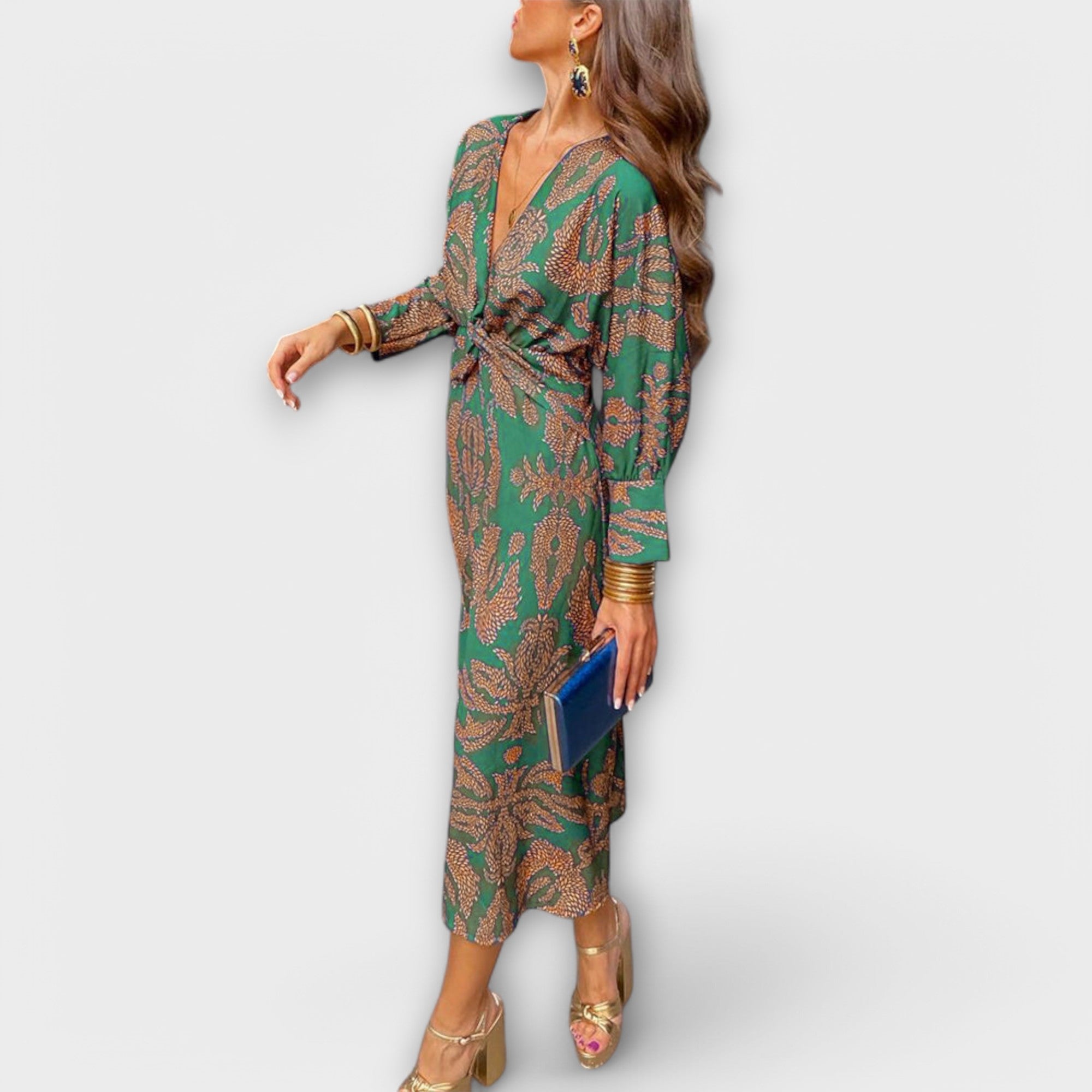 Oriana - Vestidos elegantes de manga larga