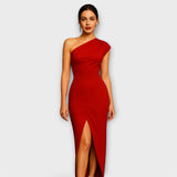 Vestidos de noche elegantes y asimétricos