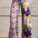 Isadora™ | Pantalones Boho Florales