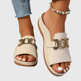 Kathryn - Sandalias de hebilla cómodas