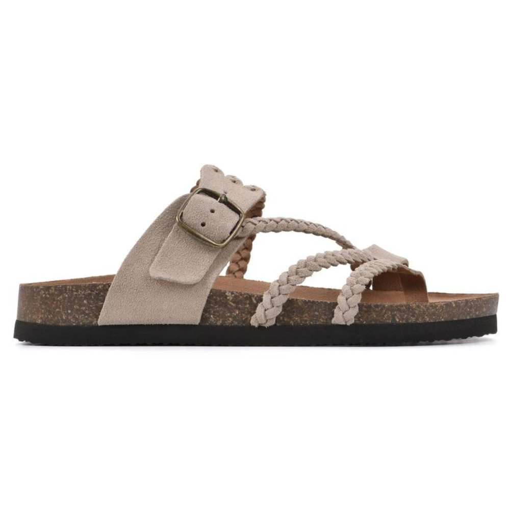 Hayleigh™ | Sandalias de corcho trenzado