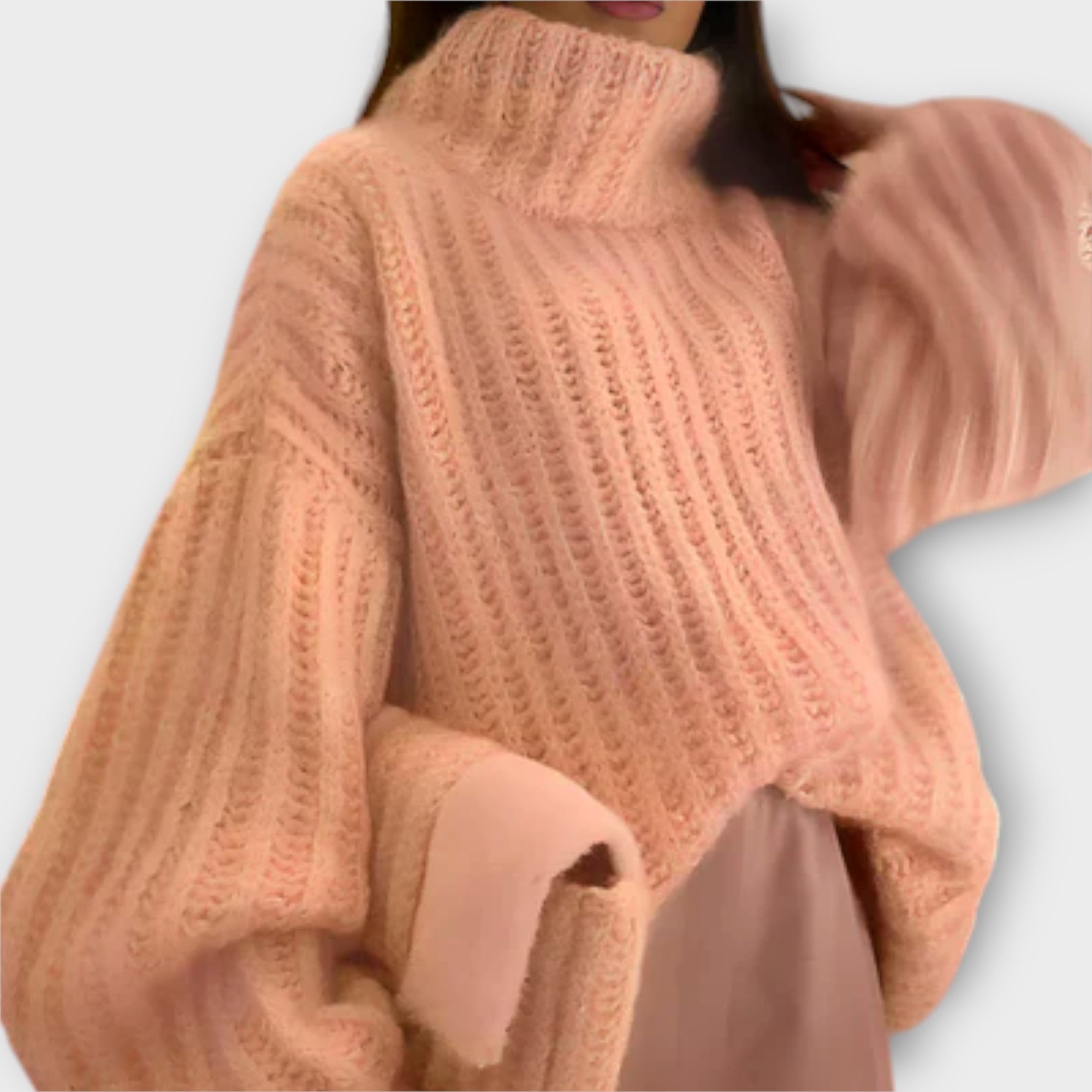 Paulina - Sudadera suave para mujer con capucha y mangas largas
