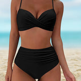 Vega™ | Elegante bikini de cintura alta
