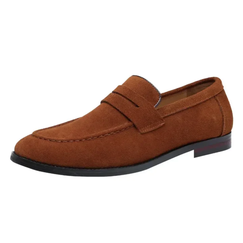 Mocasines de verano de ante