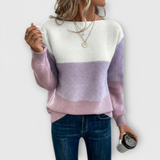 Marija - Suéter Patchwork Tricolor