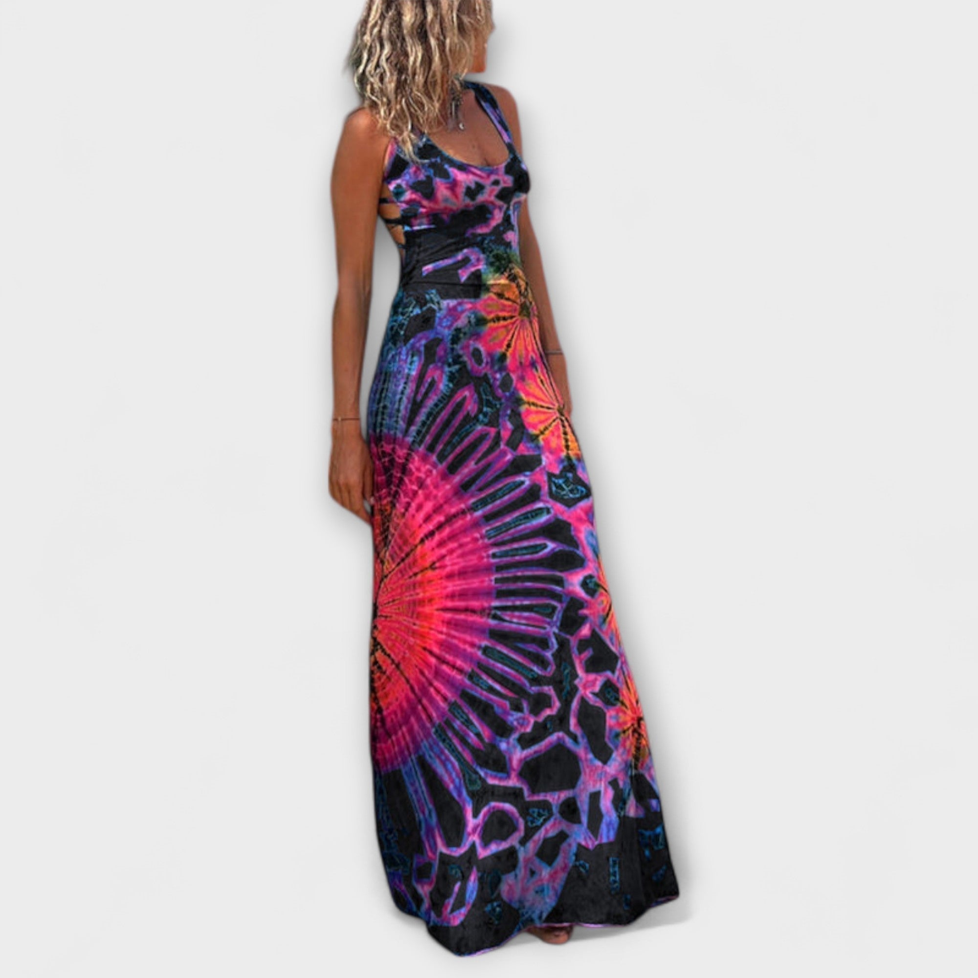 Ronja - La Bamba Vestido Maxi con estampado tie-dye