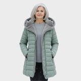 Maja – Elegante abrigo de invierno con forro para un lujo sin preocupaciones
