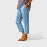 Otýlie - Pantalones de Verano de Lana y Algodón