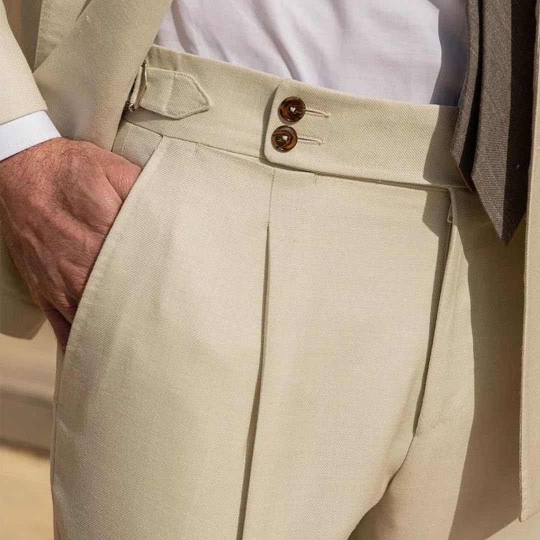 Pantalón de lino Gold Coast