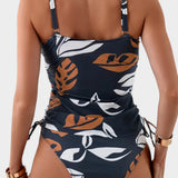 Carmen™ | Bikini con estampado tropical de hojas
