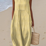 Rose™ | Vestido midi bordado