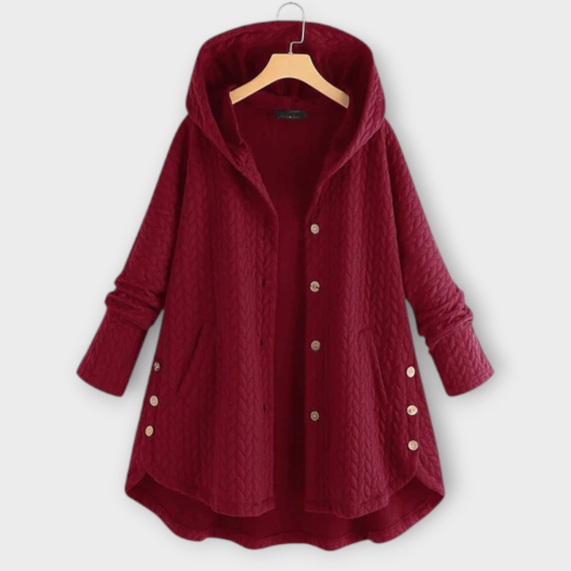 Leslie - Chaqueta cálida con botones