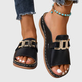 Kathryn - Sandalias de hebilla cómodas