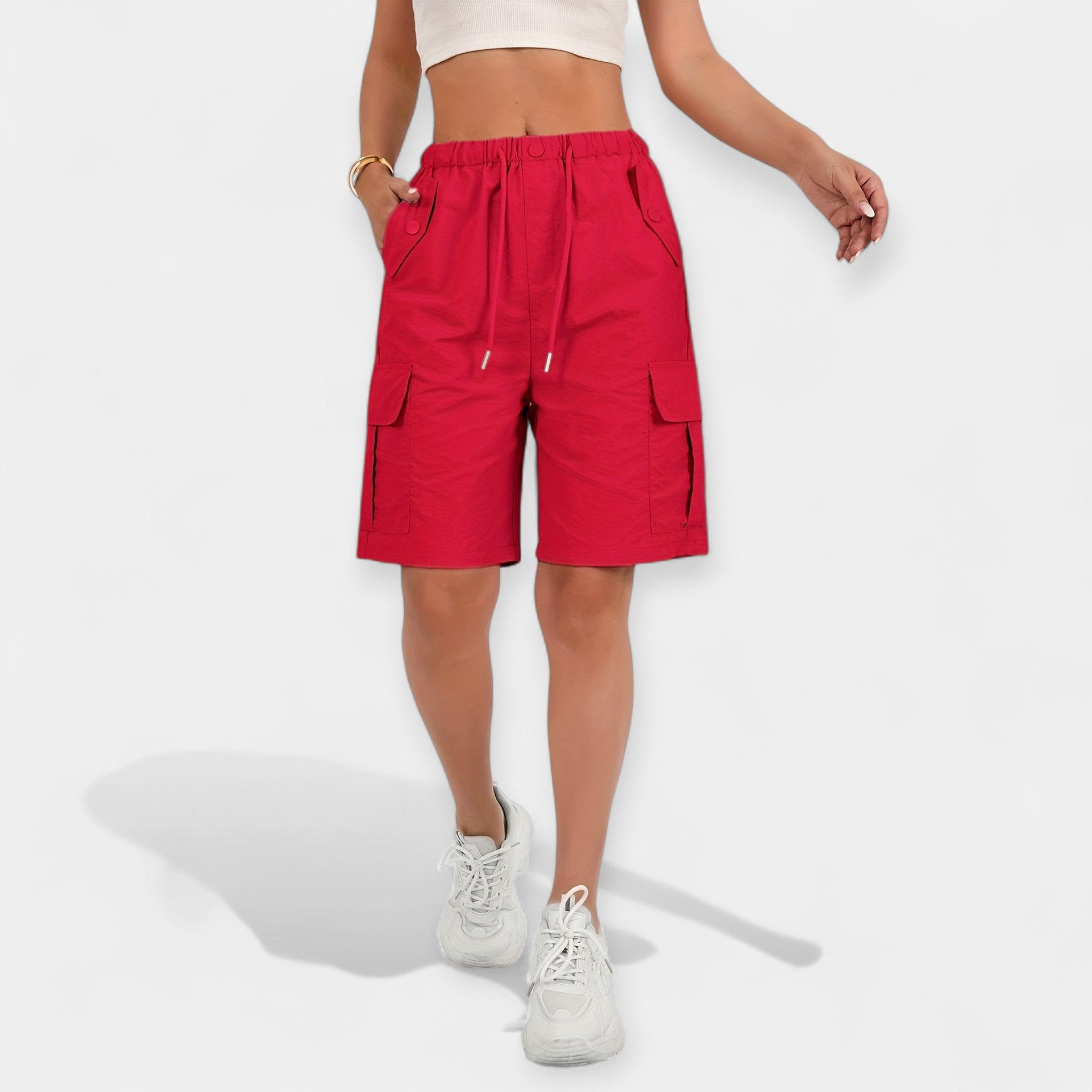 Shorts cargo de verano para mujer