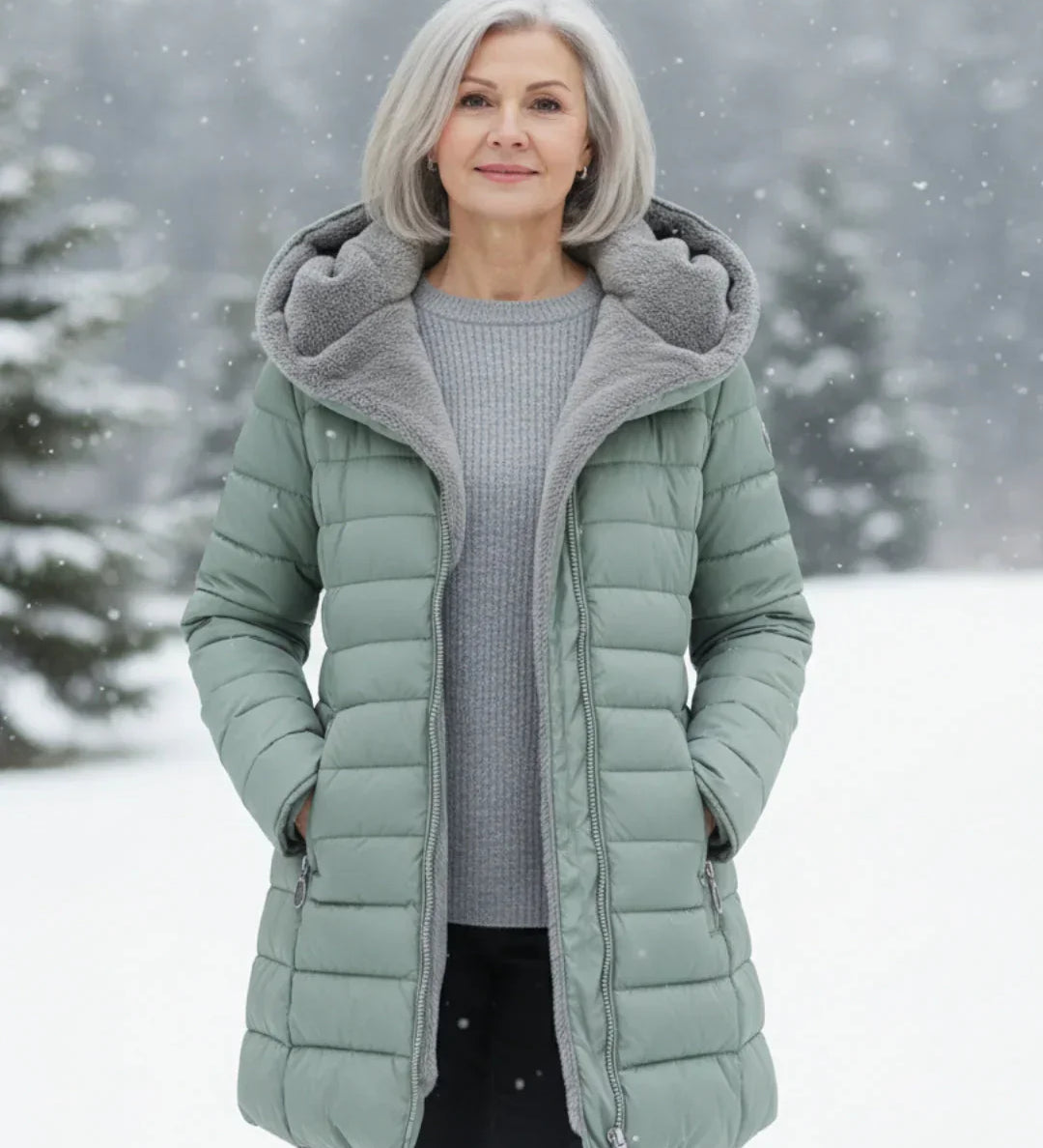 Olivia™  | Chaqueta de invierno acolchada