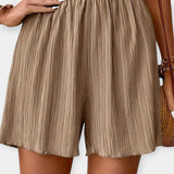 Shorts plisados con estilo