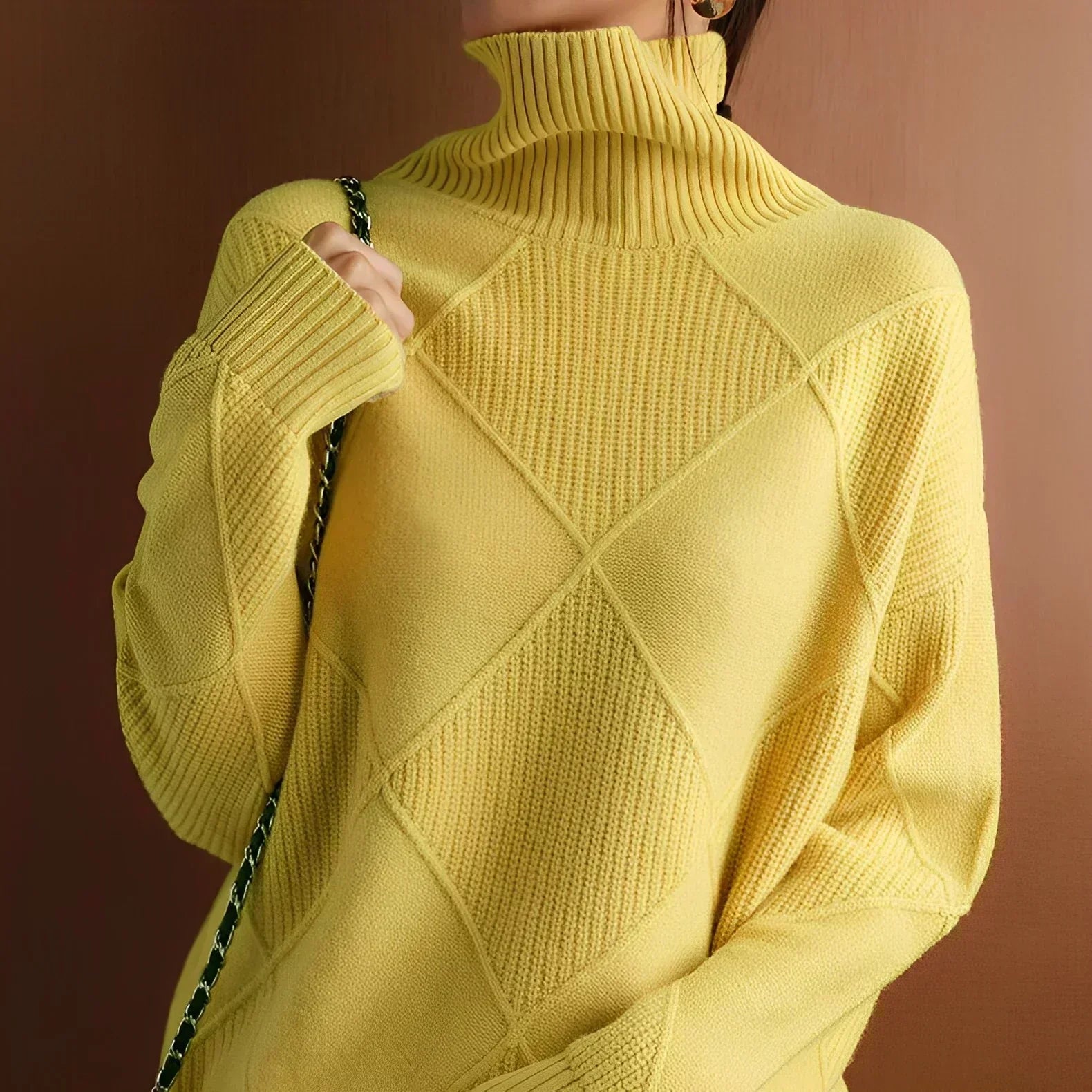 Marcelle | Suéter de cuello alto