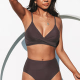 Paula™ | Conjunto de bikini de cintura alta
