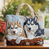 Compañeros de Invierno | Bolso bandolera acolchado hecho a mano