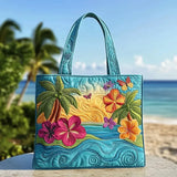 Brisa de la Isla | Bolso Tote Matelassé Hecho a Mano