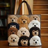Amor por los Cachorros | Bolso Acolchado Hecho a Mano