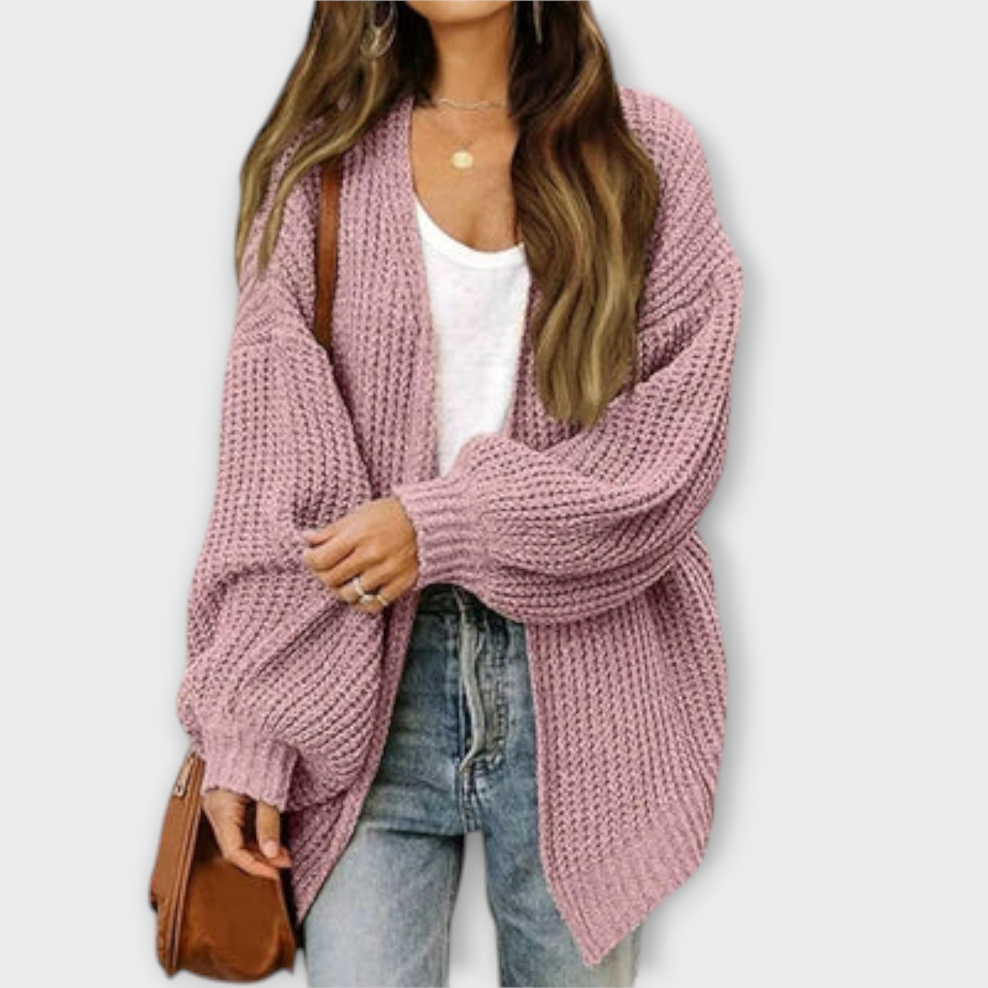 Leppa - cardigan de punto casual
