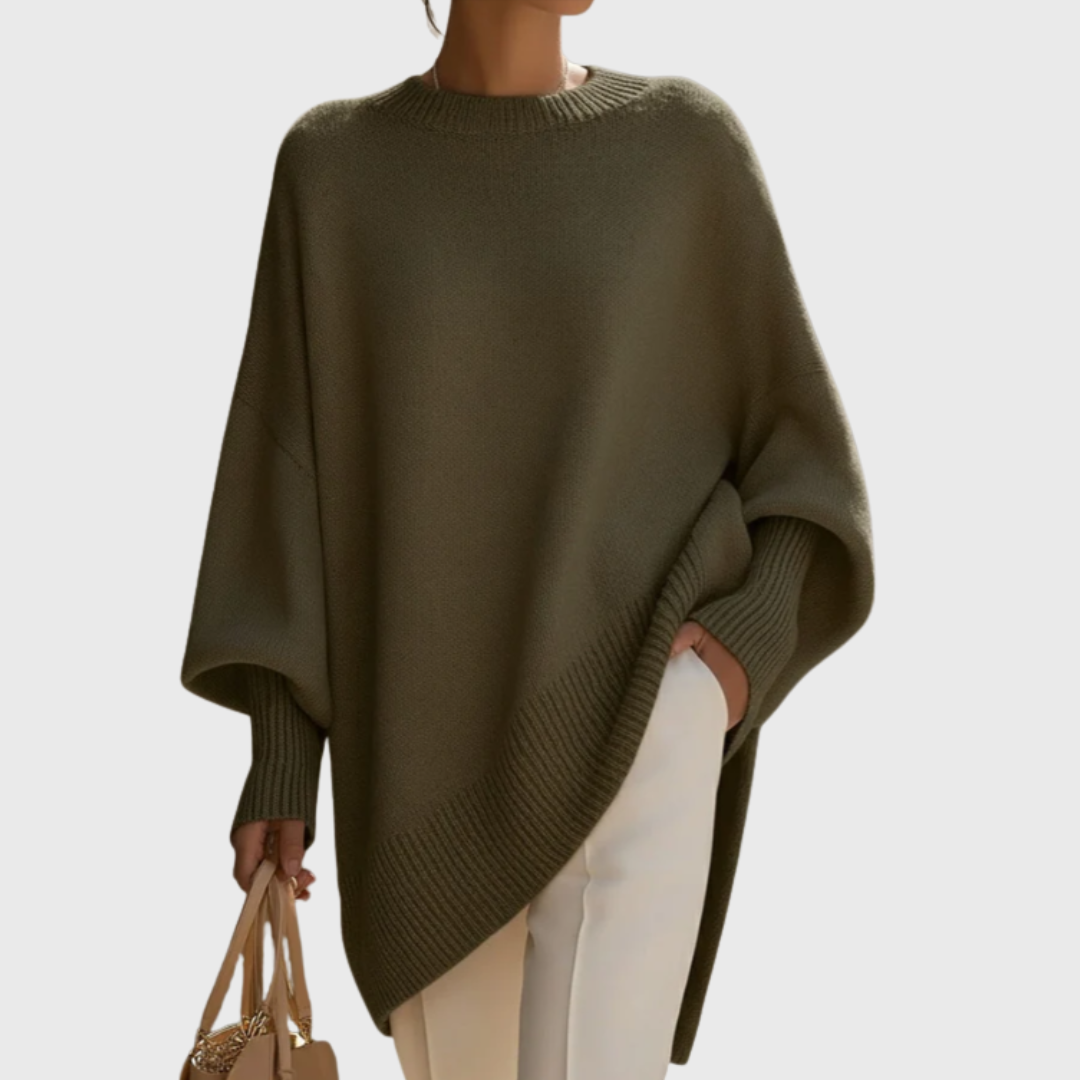 Livia | Oversize-Poncho-Suéter