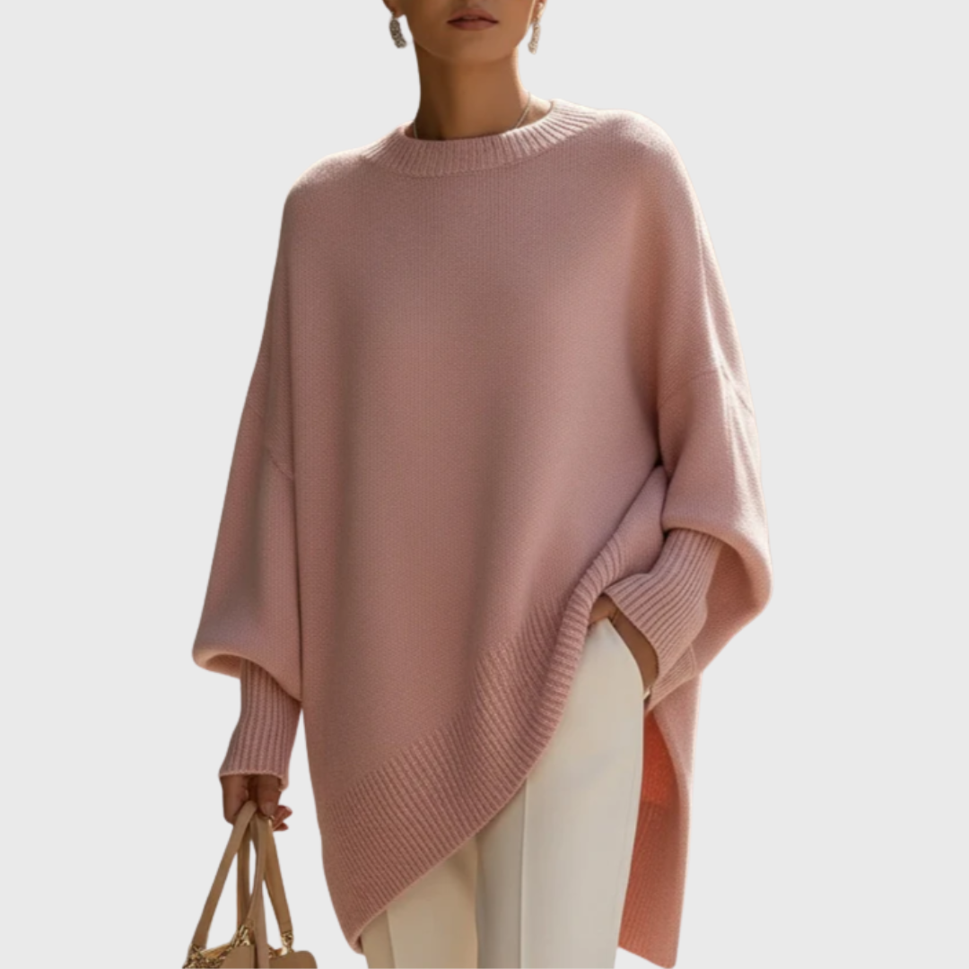 Livia | Oversize-Poncho-Suéter