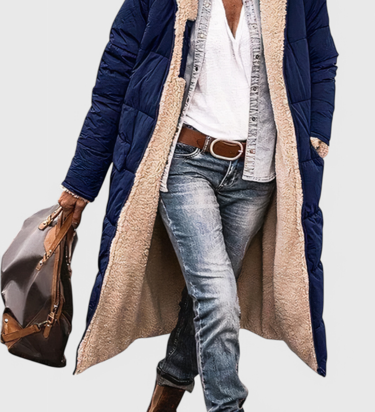 Blanca | Abrigo Suave y Acolchada para Comodidad
