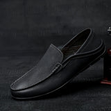 Mocasines de cuero Monza
