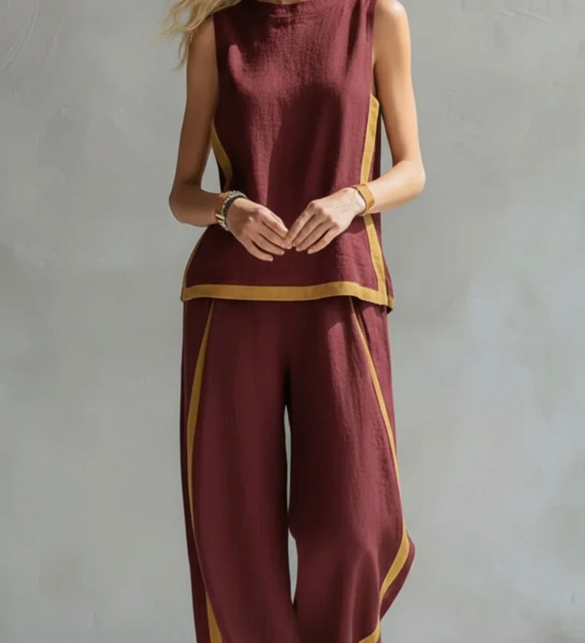 Leila™ | Conjunto elegante de dos piezas