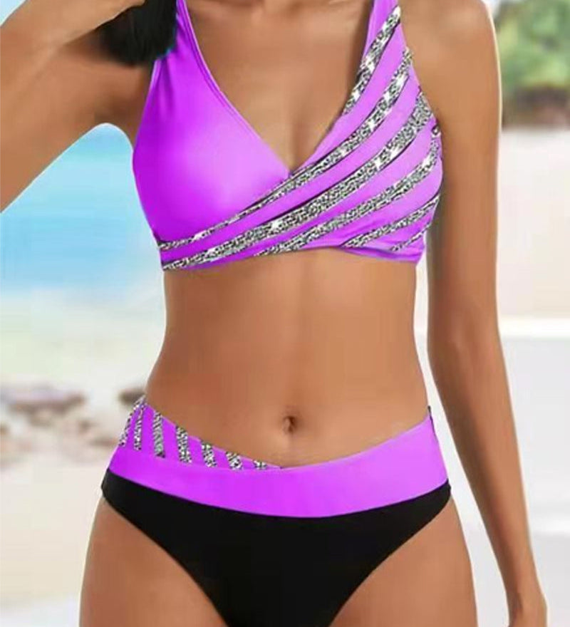 Candela™ | Bikini impreso en tonos cálidos