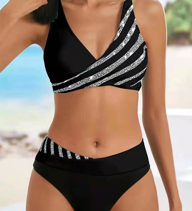 Candela™ | Bikini impreso en tonos cálidos