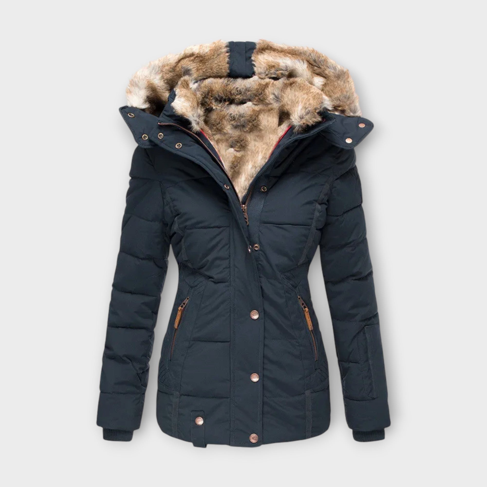 Emine – Chaqueta cálida con forro de pelo