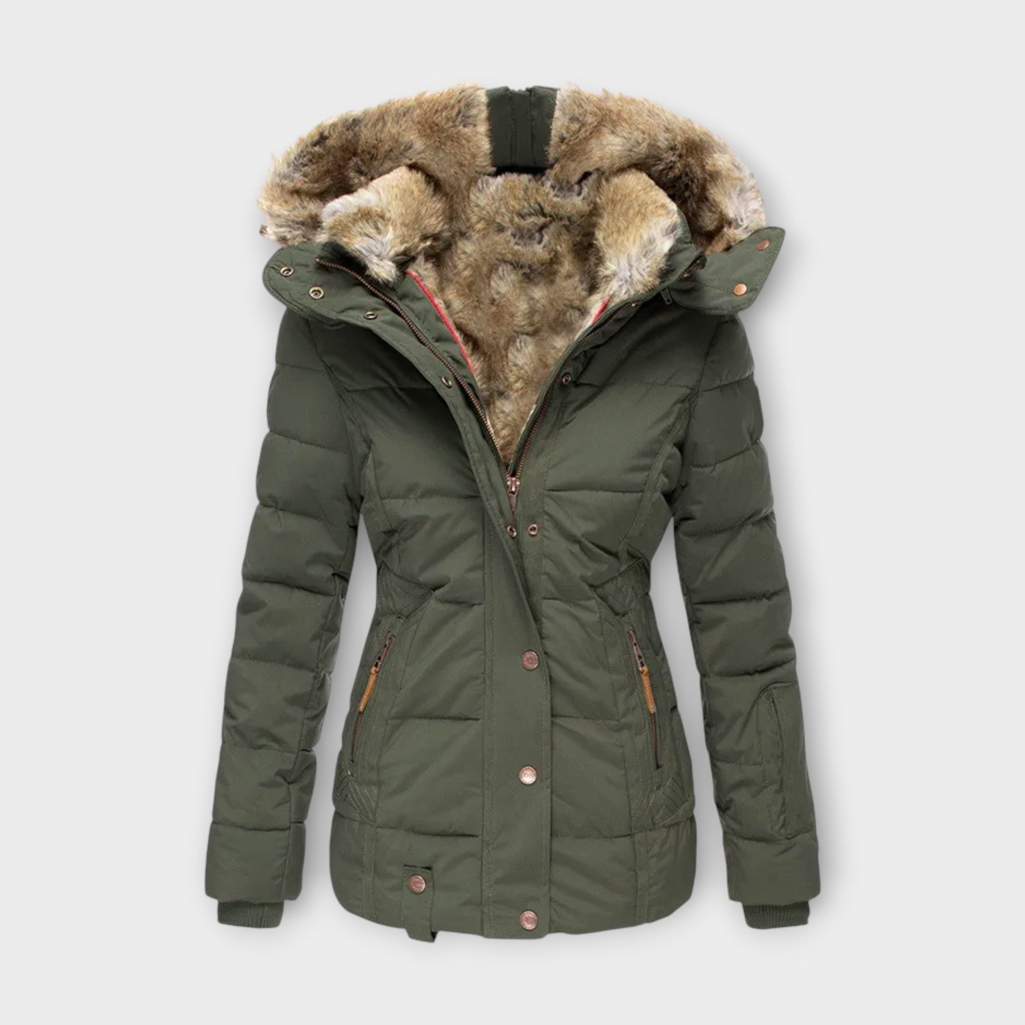 Emine – Chaqueta cálida con forro de pelo