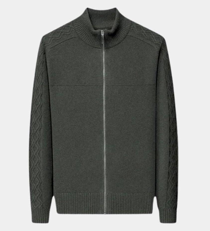 Magnus™ | Sudadera de Cachemira con Cremallera