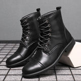 Morgan™ | Botines de cuero sintético